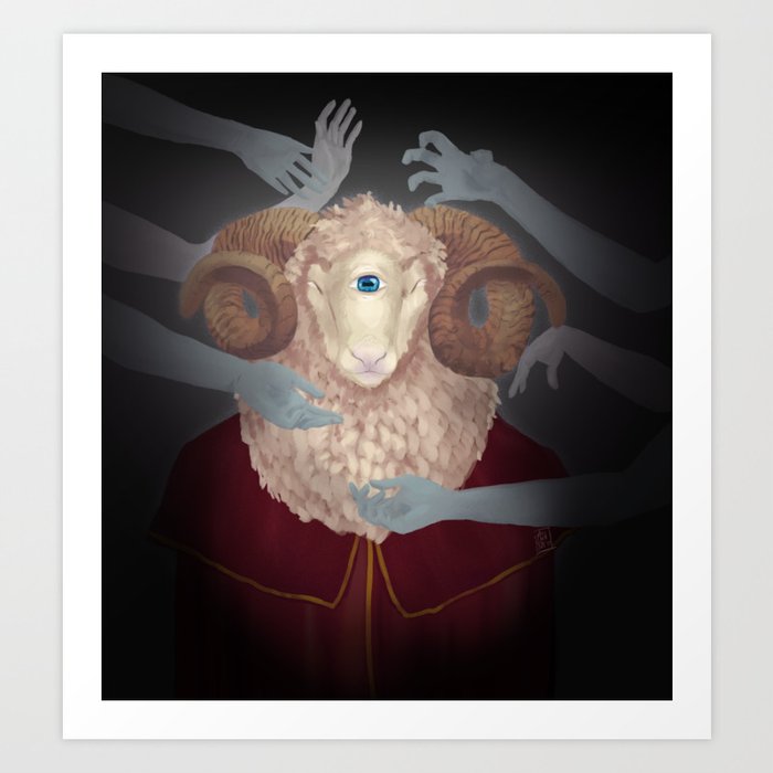 judas Art Print by mothyote | Society6