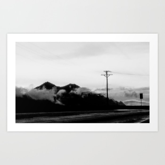 Lonely Mountain Art Print