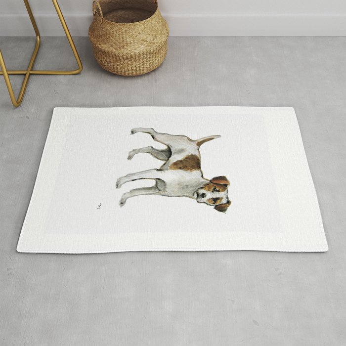 Jack Russell Terrier Rug