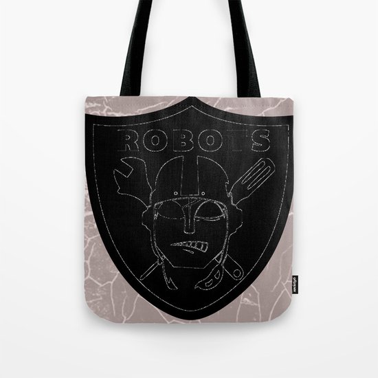 Raider robots Tote Bag