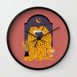 I would never Cheetah on you Wall Clock