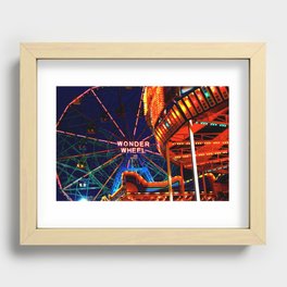 Coney Island, Baby Recessed Framed Print