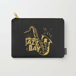 Trombone International Day Festival | Gift for jazz lovers. Carry-All Pouch | Rave, Djs, Band, Giftsformusician, Clubbing, Partypeople, Music, Club, Festival, Techouse 