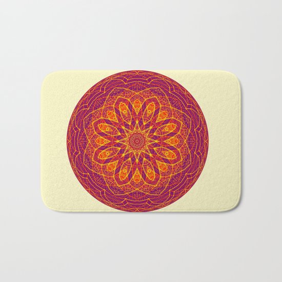 Kaleidoscope Sphere Bath Mat