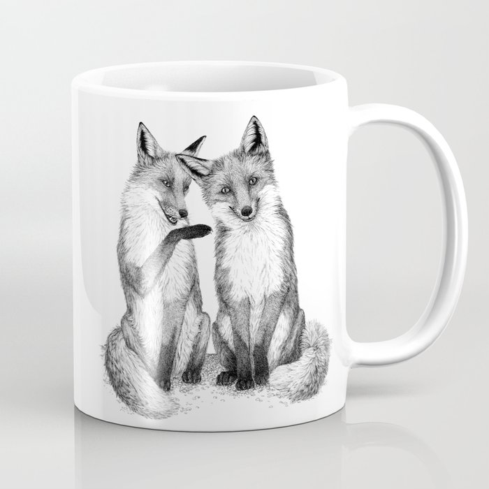 Gossip foxes Coffee Mug