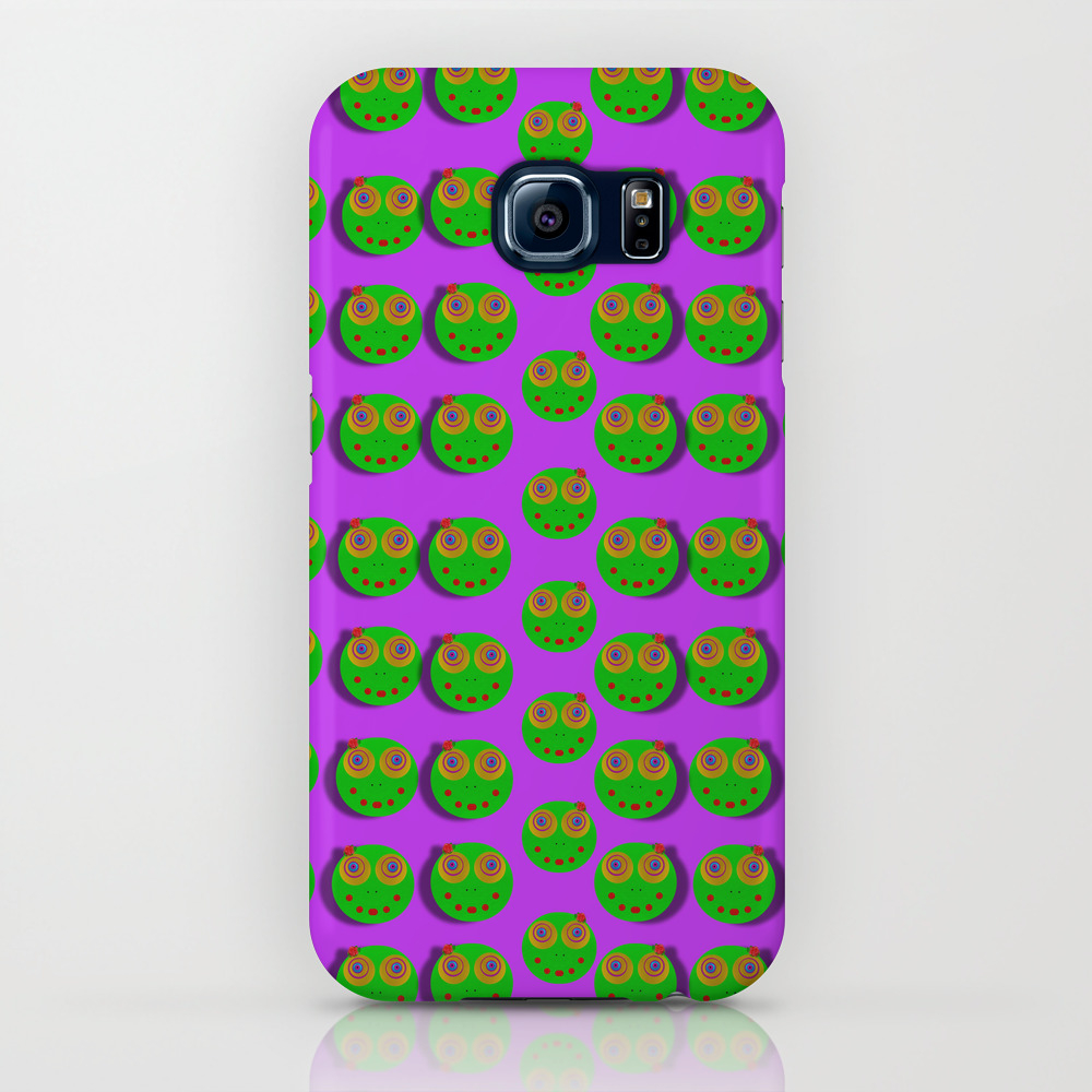 The Happy Eyes Of Freedom In Polka Dot Cartoon Pop Art Iphone Case