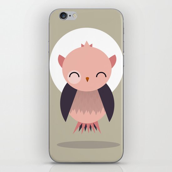 Cute Owl iPhone & iPod Skin