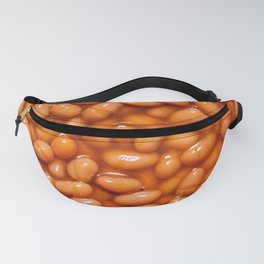 Maple Baked Beans in Maple Syrup Sauce Food Pattern Design Fanny Pack