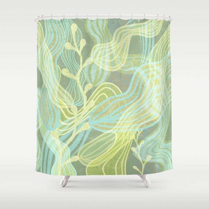 Sea Kelp Forest Shower Curtain