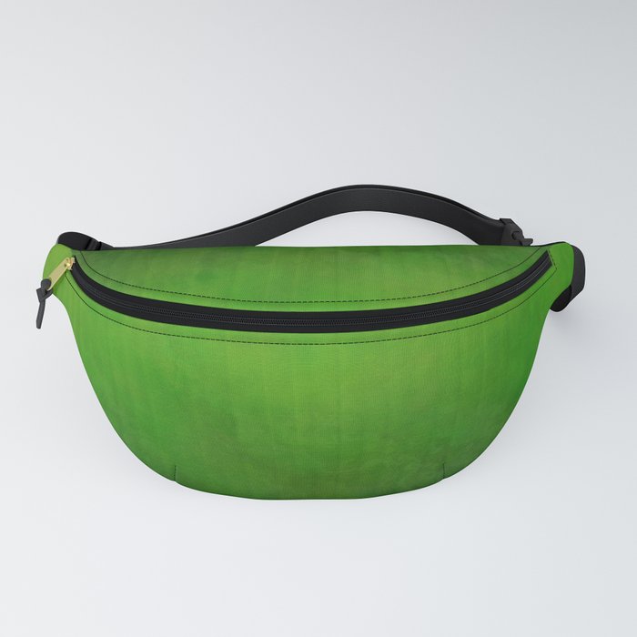 Abstract green vignette Fanny Pack