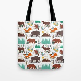 Canadian Wildlife Tote Bag
