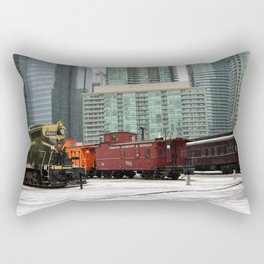 toronto trains Rectangular Pillow