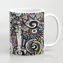 Tribal Eyes Coffee Mug