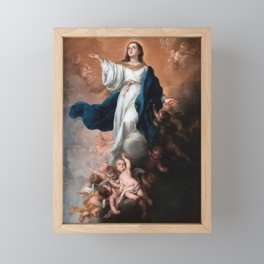 Bartolome Murillo - Assumption of the Virgin Framed Mini Art Print