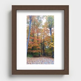 Autumn landscapes  Recessed Framed Print