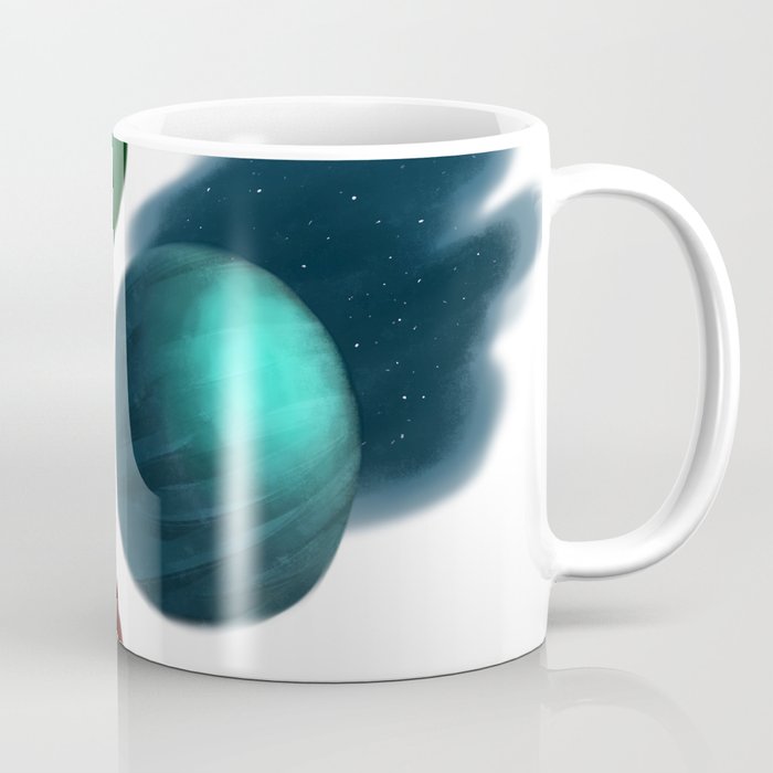 colorful planets Coffee Mug