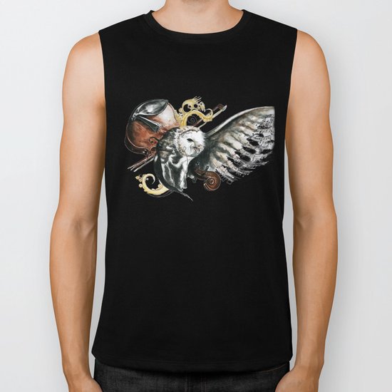 violin Biker Tank