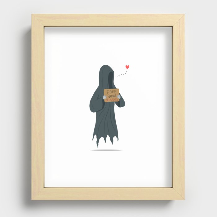 Dementor's Kiss Recessed Framed Print