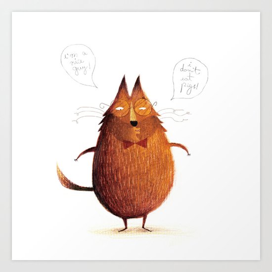Mr. Nice Guy Art Print