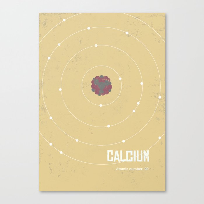 Calcium  Canvas Print