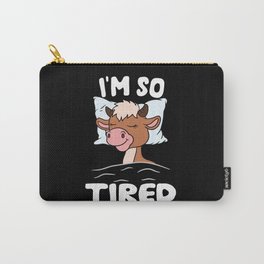 I'm so tired Goat sleeping Carry-All Pouch