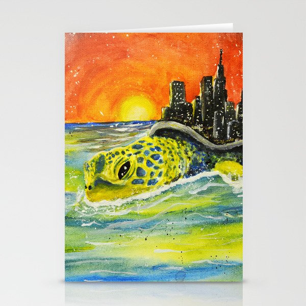 Turtle City Stationery Cards