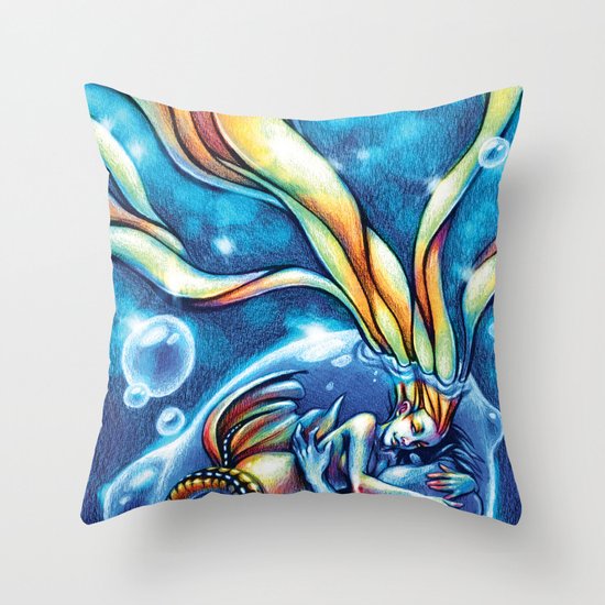 Embrace Throw Pillow