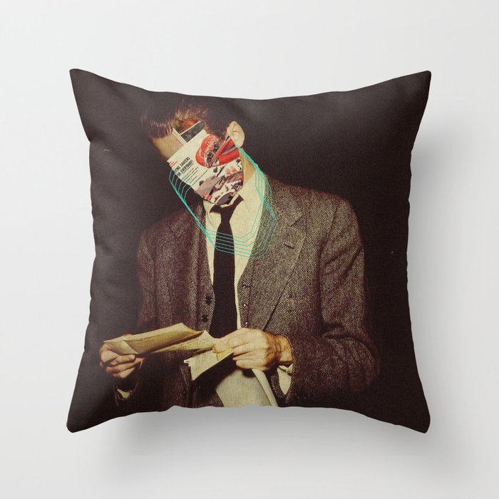 The Letter Throw Pillow