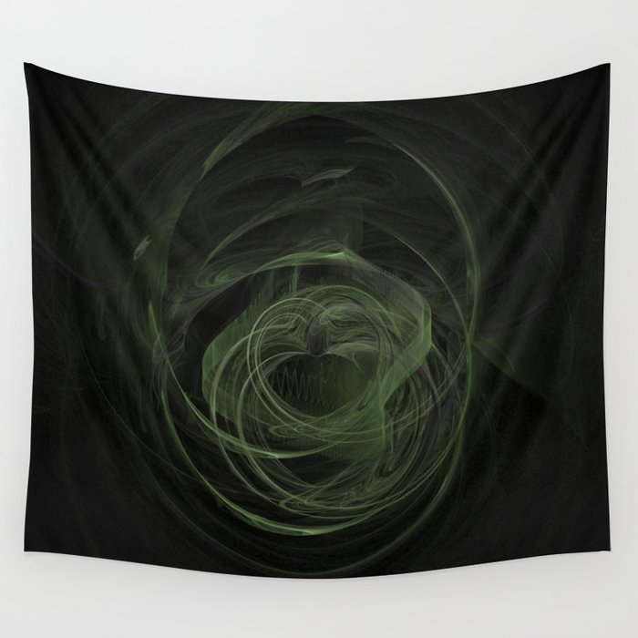 Fractal 17 - Saint Patrick's Day Love Wall Tapestry