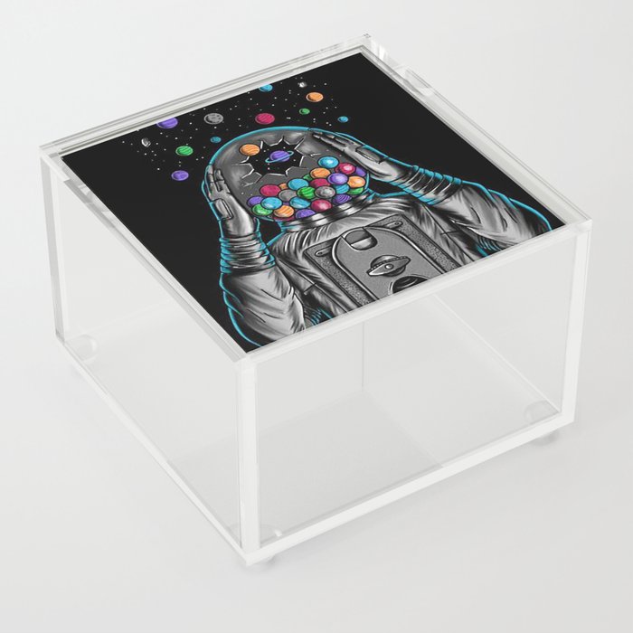 Astronaut Acrylic Box