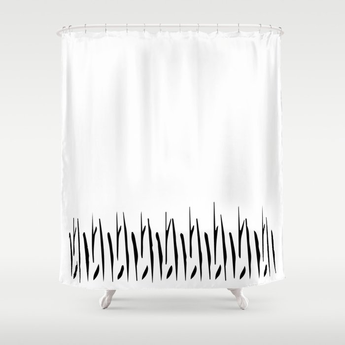 Melospiza georgiana 4 Shower Curtain