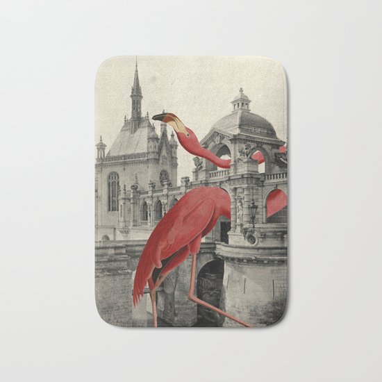 NUMBER 17 (FLAMINGO) Bath Mat