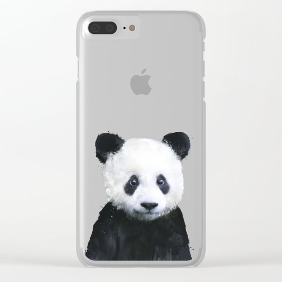 Little Panda Clear iPhone Case