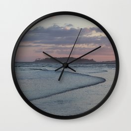 Pastel Dreams on Tybee Island Wall Clock