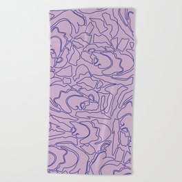 Pastel Pattern II Beach Towel
