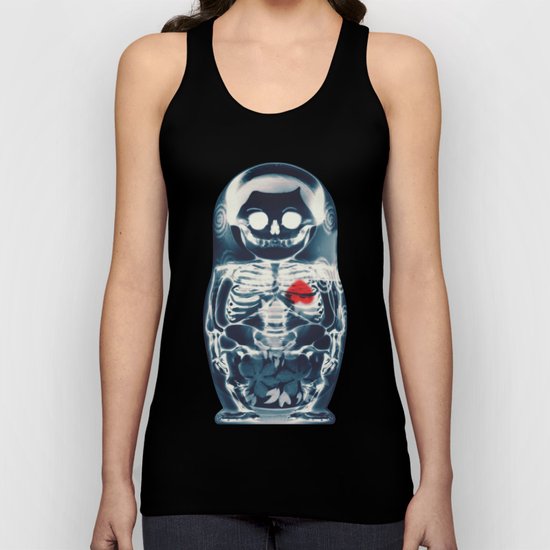 Nesting Doll X-Ray Unisex Tank Top