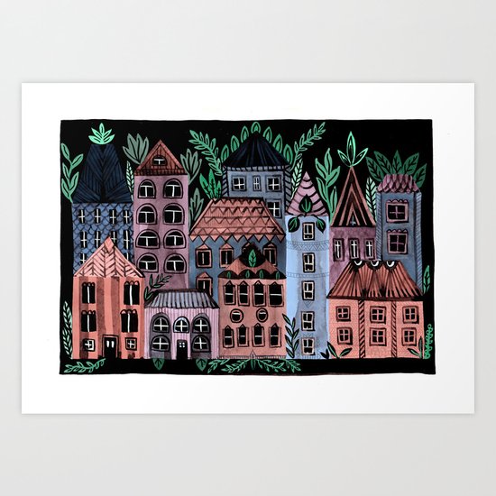 Little Street Art Print