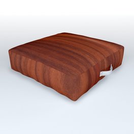 Beautiful red wood design Outdoor Floor Cushion