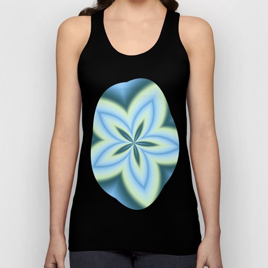 String Art Flower in MWY 01 Unisex Tank Top