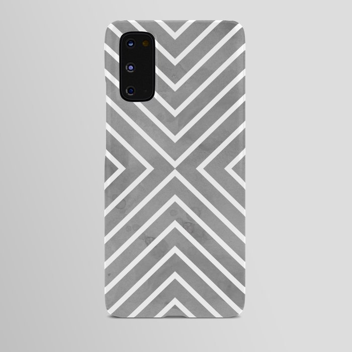 Stripes in Grey Android Case