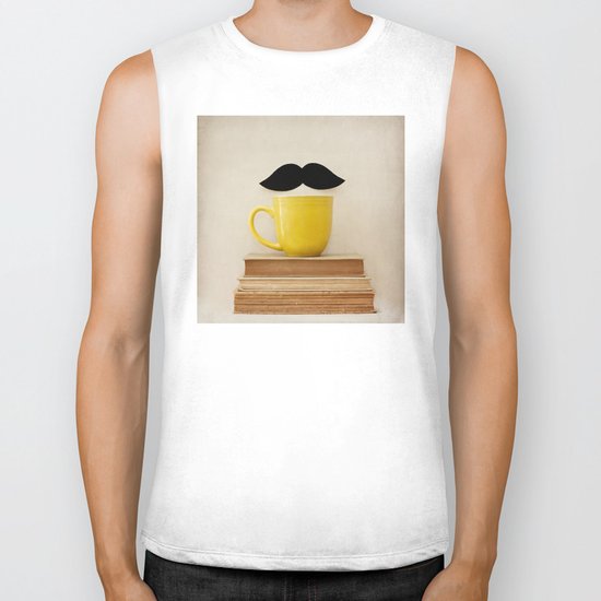 Mr. Stache Biker Tank