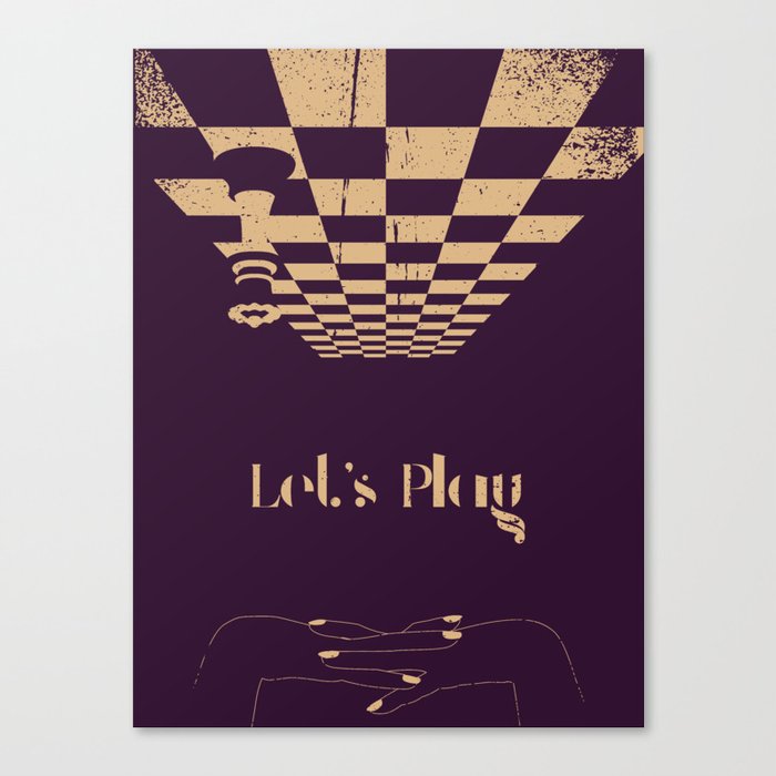 Let's Play Canvas Print