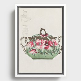 Design for a Sugar Bowl  Framed Canvas