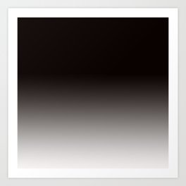 Monochromatic Background, Faded Black to Grey Art Print