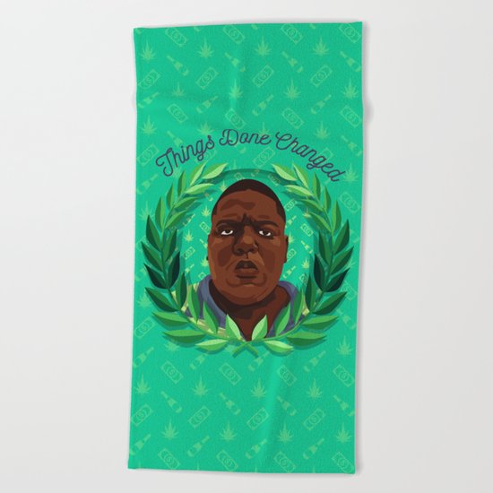 NOTORIOUS Beach Towel