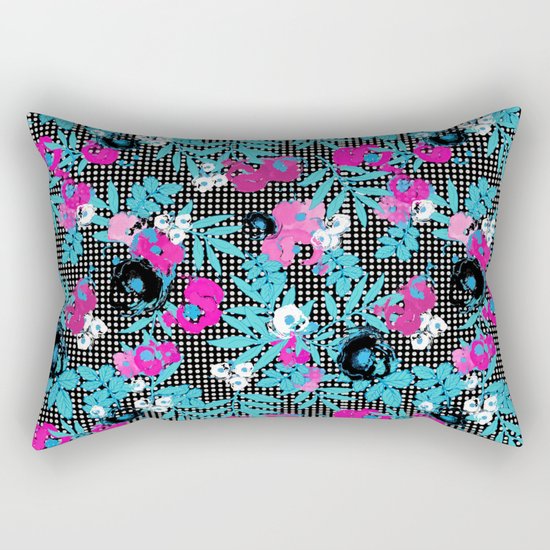 Floral Rectangular Pillow