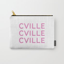 Cville in Pink Carry-All Pouch