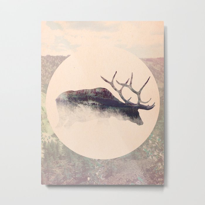 Elk Metal Print