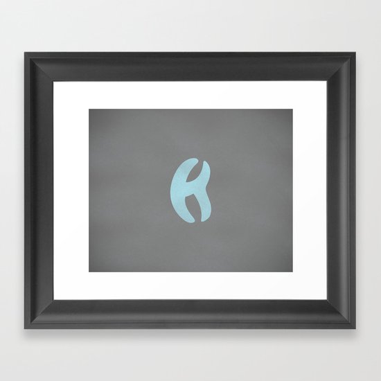 Kidney Lake Framed Art Print