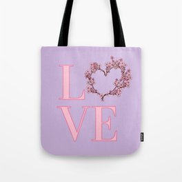 Sakura love Tote Bag